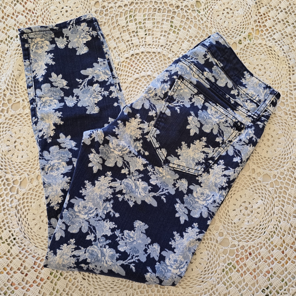 Gap 1969 Always Skinny Floral Jeans – Women’s‎ Size 27/4R